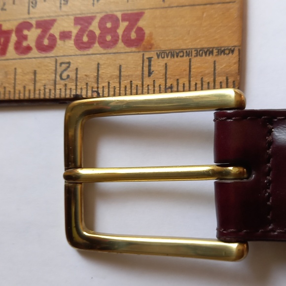1-Cole Haan leather belt size 36 - Picture 5 of 11